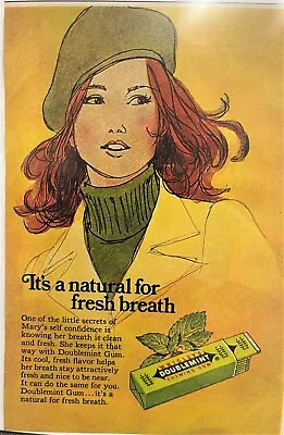 Vintage Magazine Advertisements 1970's (U-Pick) Kraft Wrigley Dr. Pepper Etc • $4.99