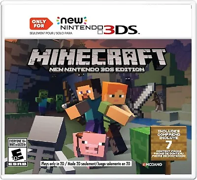 Minecraft: New Nintendo 3DS Edition - Nintendo 3DS [video Game] • $44.99