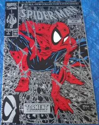 Marvel Comics Spider-Man #1 August 1990 Torment Vs. The Lizard Todd McFarlane  • $49.90