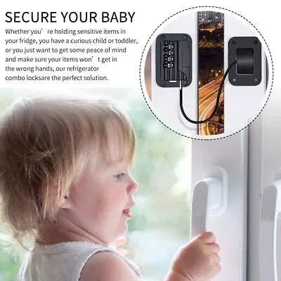 $11.29 • Buy Safety Lock Limit Positioning Combination Lock Refrigerator Combination Lock