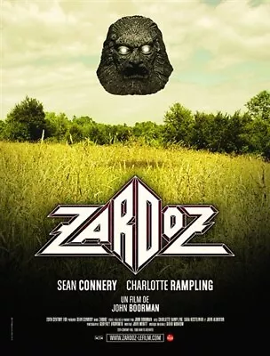 Zardoz Sean Sean Connery Charlotte Rampling Cult Movie Poster Print • $6.49