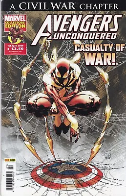 £4.99 • Buy Marvel Comics Uk Avengers Unconquered #3 April 2009 Fast P&p Same Day Dispatch