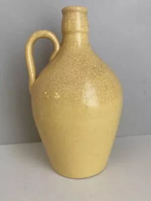 Vintage PFALTZGRAFF Yellow Specked Stoneware Jug York PA • $8.99