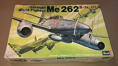 Revell 1/32 German Night Fighter Me 262 B-1a/U1 #H-275 - Open Box • $26.95