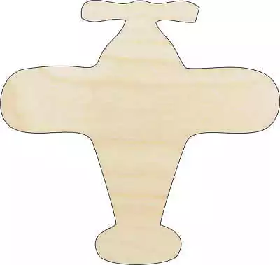 Airplane - Laser Cut Wood Shape PLN9 • $55.88