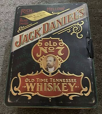 Vintage Jack Daniels Old No 7 Tennessee Whiskey Poker Chips In Collector Tin • $35