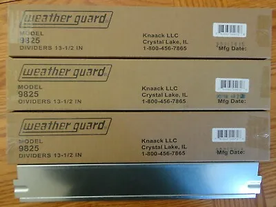 3 Pack 12 TTL Weather Guard 9825 Metal Adjustable Van Shelf Bin Dividers 13 1/2  • $54.95