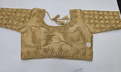 $28.99 • Buy Bridesmaids Full Stitched Lehenga Blouse Fancy Phantom Silk Sari Top Wear HN