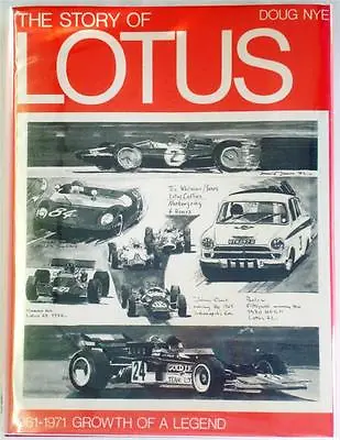 £49.99 • Buy The Story Of Lotus 1961-1971 Growth Of A Legend Doug Nye Car Book
