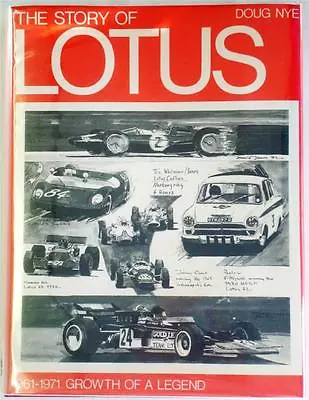 £49.99 • Buy The Story Of Lotus 1961-1971 Growth Of A Legend Doug Nye Car Book