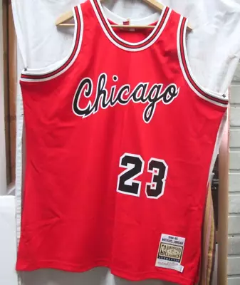 100%Authentic Michael Jordan Mitchell And Ness Hardwood Classic Jersey 1984-1985 • $249.99