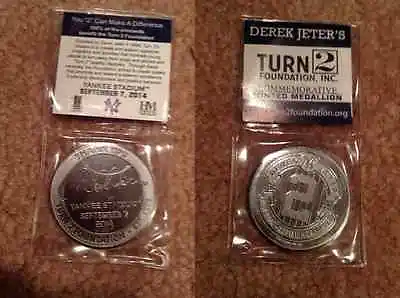 $99.99 • Buy New York Yankees Derek Jeter Day 9/7/2014 Final Season Commemorative Coin SGA