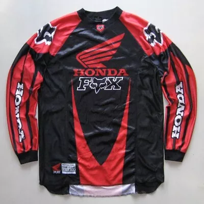 Vintage Fox Honda Motocross Supercross Jersey Size M 2000 • $99