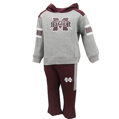 Mississippi State Bulldogs NCAA Toddler Size 2 Piece Sweatshirt & Pants Combo • $29.95