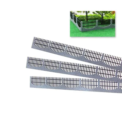 GY47050 3PCS 34.5cm O Scale 1:50 Building Fence Model Layout Railway Diorama • $10.99