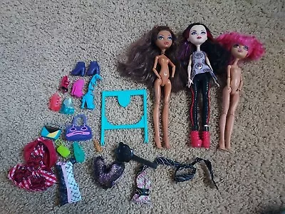 Monster High Lot Dolls Clothes Shoes Accessories For Ooak Parts Or Play • $24.99