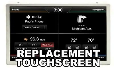 Replacement TouchScreen Assembly SYNC 2 My Ford Touch OEM MFT Recessed Mount • $399.99