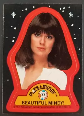 Mork & Mindy 1978 TV Show Topps Sticker Card #22 (NM) • $2.95