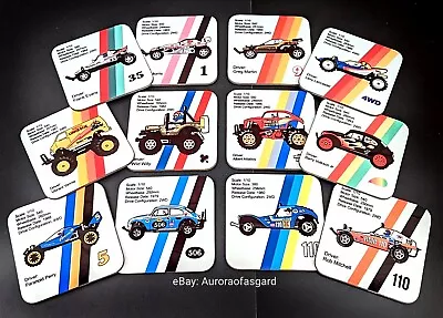 1x RC Drinks Coaster Inspired By Tamiya Buggy Truck Sand Scorcher Pitbox Gift • £4.75