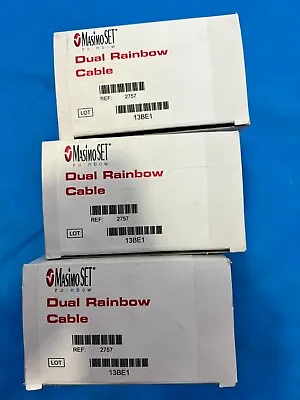 Masimo Set Dual Rainbow Patient Cable Ref# 2757  New • $49