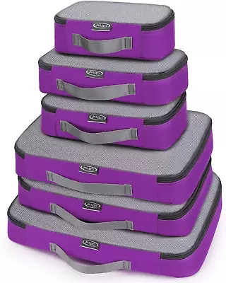 Packing Cubes 6Pcs Set Travel Accessories Organizers Versatile Travel Packing Ba • $65.99