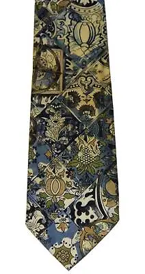 Vintage Liberty Of London Tie Tana Lawn Fabric English Silk Floral Men's • $18