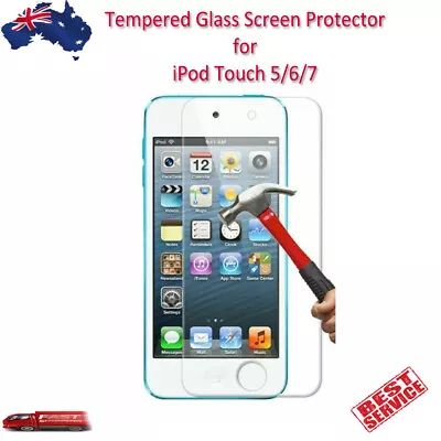 2 X Tempered Glass Screen Protector For IPod Touch 5 6 7 • $9.95