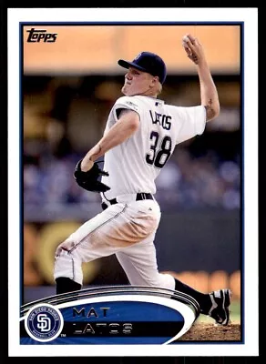 2012 Topps Mat Latos Baseball Cards #256 • $2