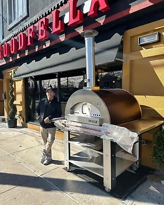 Forno Bello Wood Fired XL  Family Oven 900F Comes With Cart Cover And 5 Tools  • $3495