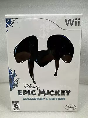 Epic Mickey Collector's Edition Nintendo Wii | BRAND NEW FACTORY SEALED • $179.99