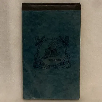 Vintage Early 1940s WW2 Era US Navy Seabees Notepad Mentioning Pearl Harbor • $79.99