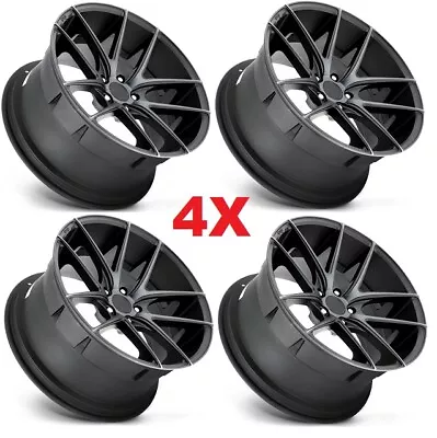 $936 • Buy 17 Wheels Rims Black Niche Targa Jetta Passat Rabbit