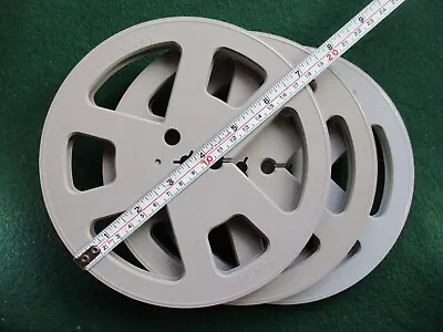 1x 7  Grey CLEAN EMPTY USA Take Up Spool For Reel To Reel Tape Recorder 1/4  VGC • £5.95