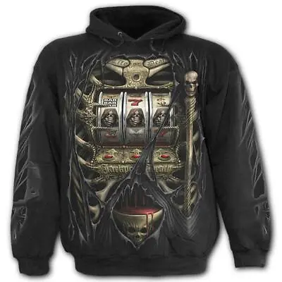 £25 • Buy Spiral Gothic Jackpot Of Death Reaper Hoodie Hoody Mens Small