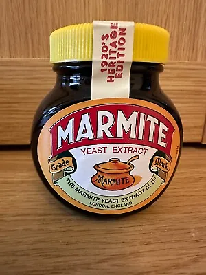 Sealed Marmite 250g Jar 1920’s Heritage Edition Collectors BBE Oct 17 • £42