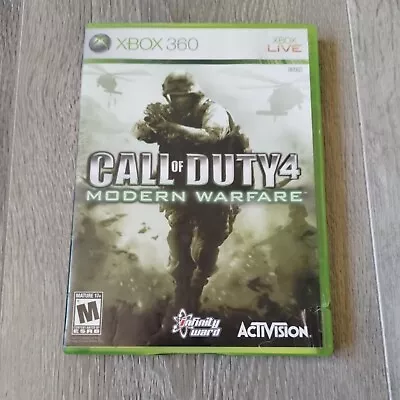 $4.99 • Buy Call Of Duty 4: Modern Warfare (Xbox 360) CIB Damaged Case