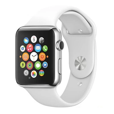$8.69 • Buy For Apple Watch Series 8 7 SE 6 5 4 3 2 Silicone Sport Band Strap 45/41/44/40mm