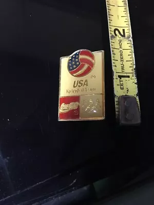 Vintage Collector OLYMPIC PIN  USA Volleyball Team • $7.99