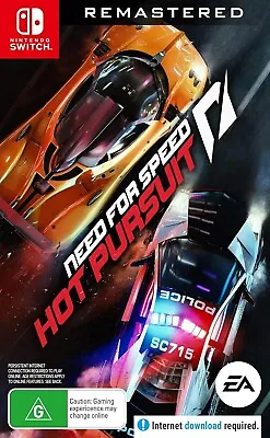 Need For Speed: Hot Pursuit Remastered Nintendo Switch Brand New • $39.95