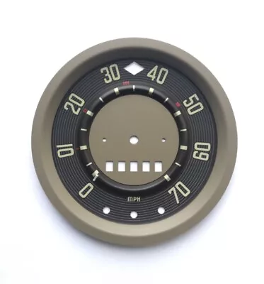 $67 • Buy NEW VW BUS SPEEDOMETER FACEPLATE Mid 1958 - Mid 1960
