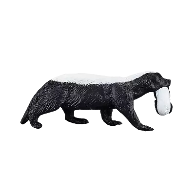 .Mojo HONEY BADGER & CUB Wild Zoo Animal Play Model Figure Toy Plastic Forest • £6.95