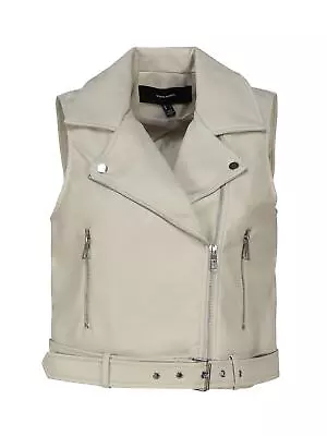 Vero Moda Biker Style Eco-leather Vest • $74.83