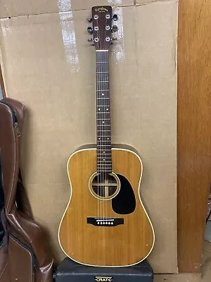 Sigma Martin D-28 Vintage Acoustic Electric Guitar Japan • $300