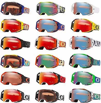 OAKLEY AIRBRAKE MOTOCROSS MX GOGGLES Enduro Bike Prizm Lens • $161.57