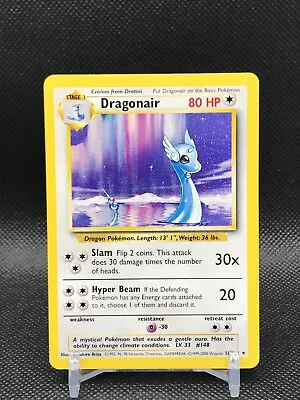 $19.99 • Buy Pokemon Card - Dragonair - Base Set 18/102 Rare 1999-2000 UK 4th Print