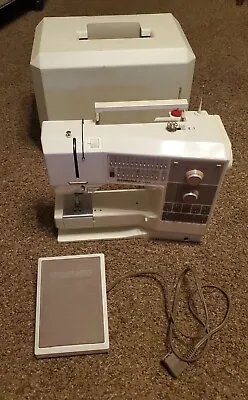 Vintage Bernina 1130 Sewing Machine Switzerland With Case & For Pedal Ivory • $1000