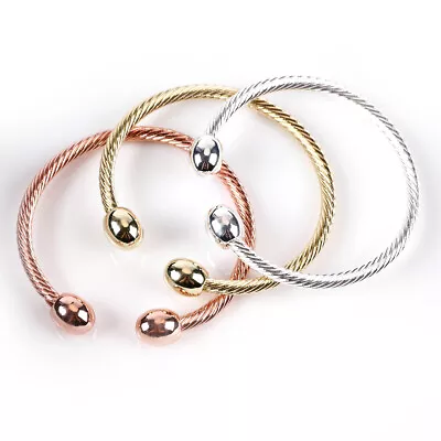 £4.96 • Buy Magnetic Bracelet Ladies Mens Bangle Copper Healing Therapy Arthritis Pain Cuff
