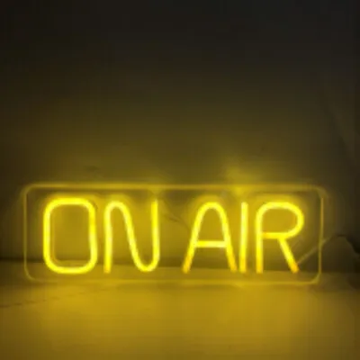 On Air Neon Sign On Off Recording Studio LED Lamp Bar Pub Wall Decoration Light • $13.50