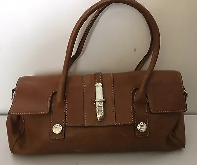 Michael Kors Leather Handbag Lots Of Pockets Vintage • $38.99