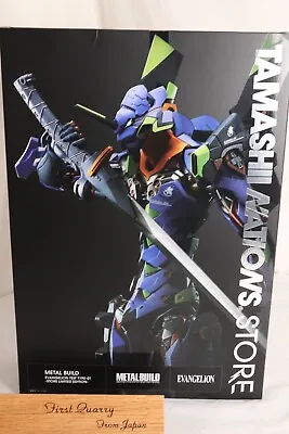 Tamashii Nations METAL BUILD Evangelion TEST TYPE STORE LIMITED EVA-01 • $281